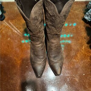 Tecovas Men’s Size 13EE –  “Garrett” Café Goat Cowboy Boot